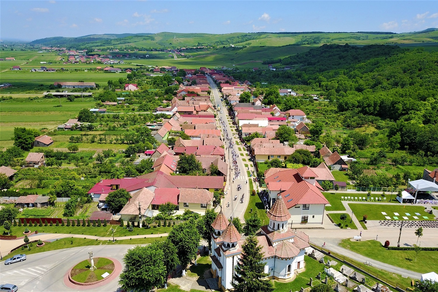 The municipality of Vorokhta partnered with the Romanian commune of Ciugud
